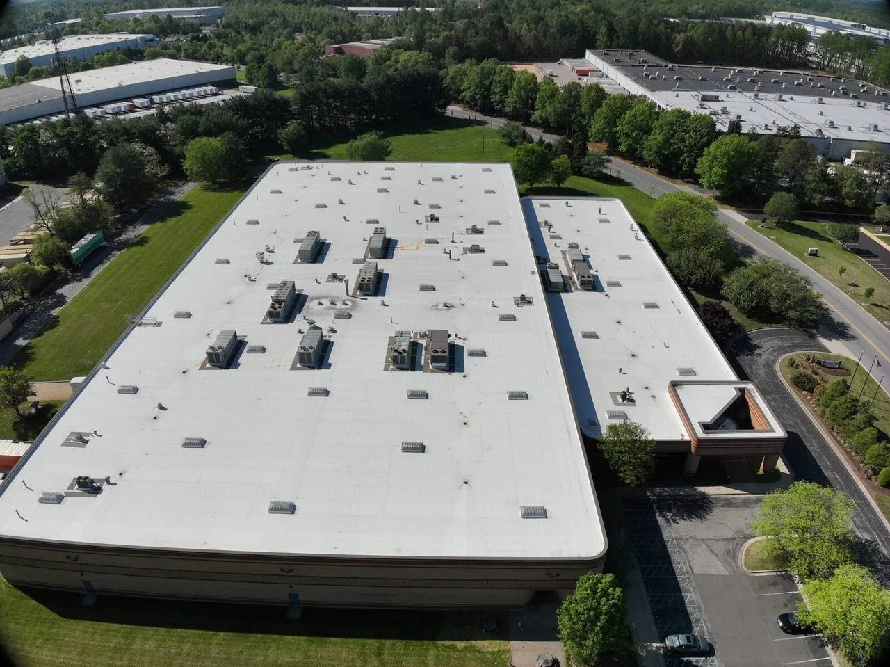 Drone Roof Inspection in Clovis, CA Drone Roof Inspection in Clovis, CA